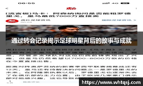 通过转会记录揭示足球明星背后的故事与成就